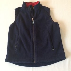 L.L.Bean Vest: Dark Blue Boys Jackets